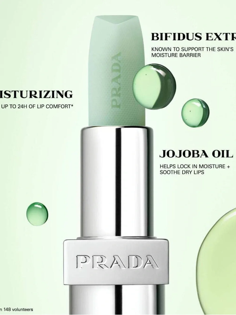 Prada Optimizing Care Lip Balm in the shade U000 - Universal